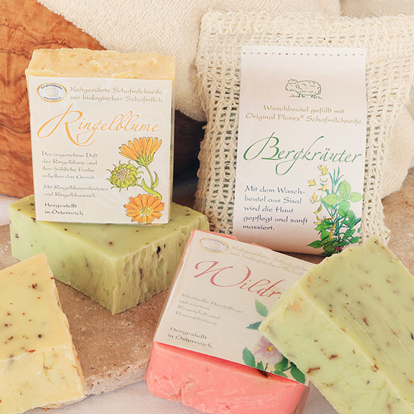 Handcrafted soaps